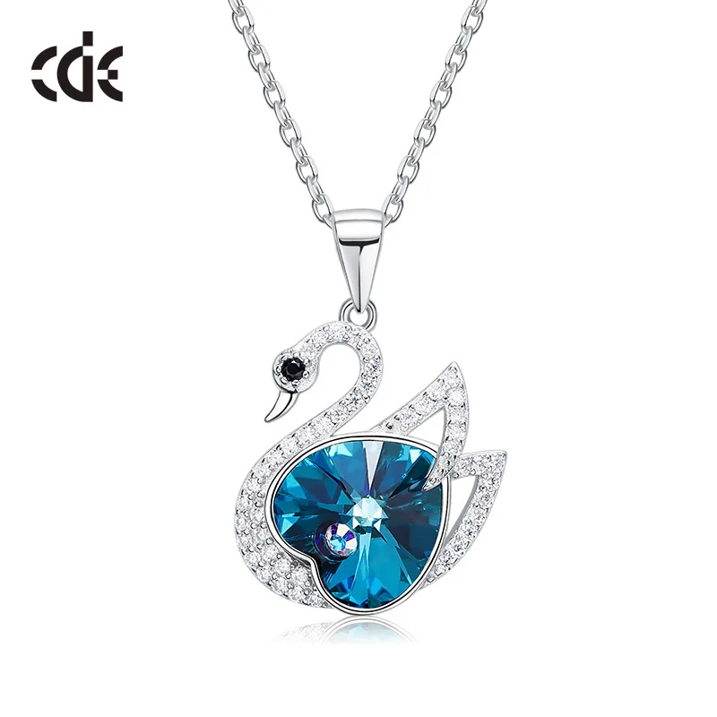 Luxury Swan Pendant Necklace 925 Sterling Silver Blue Stone Animal Designer Jewelry For Women
Luxury Swan Pendant Necklace 925 Sterling Silver Blue Stone Animal Designer Jewelry For Women