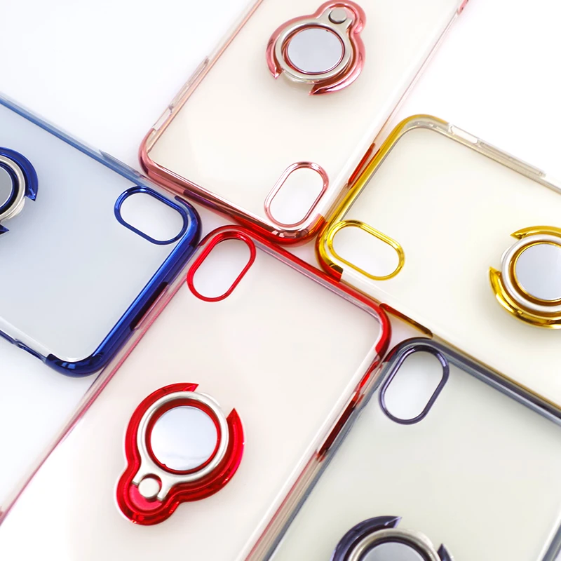 quality transparent soft tpu cell phone case with magnetic ring holder for iphone 6 7 8 plus X XS max xr clear back cover, Black pink gold blue
quality transparent soft tpu cell phone case with magnetic ring holder for iphone 6 7 8 plus X XS max xr clear back cover, Black pink gold blue