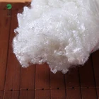 Anti-Distortion 3d siliconized recycled polyester fiber pillow filling material