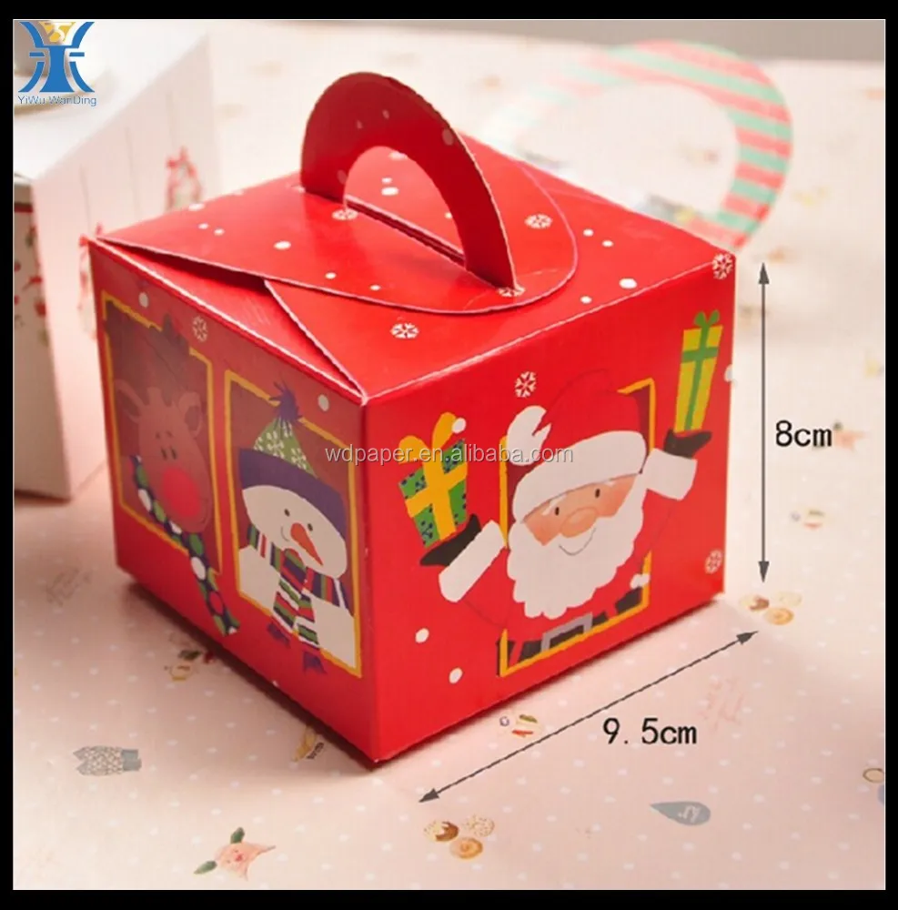 packaging paper box made of white cardboard paper