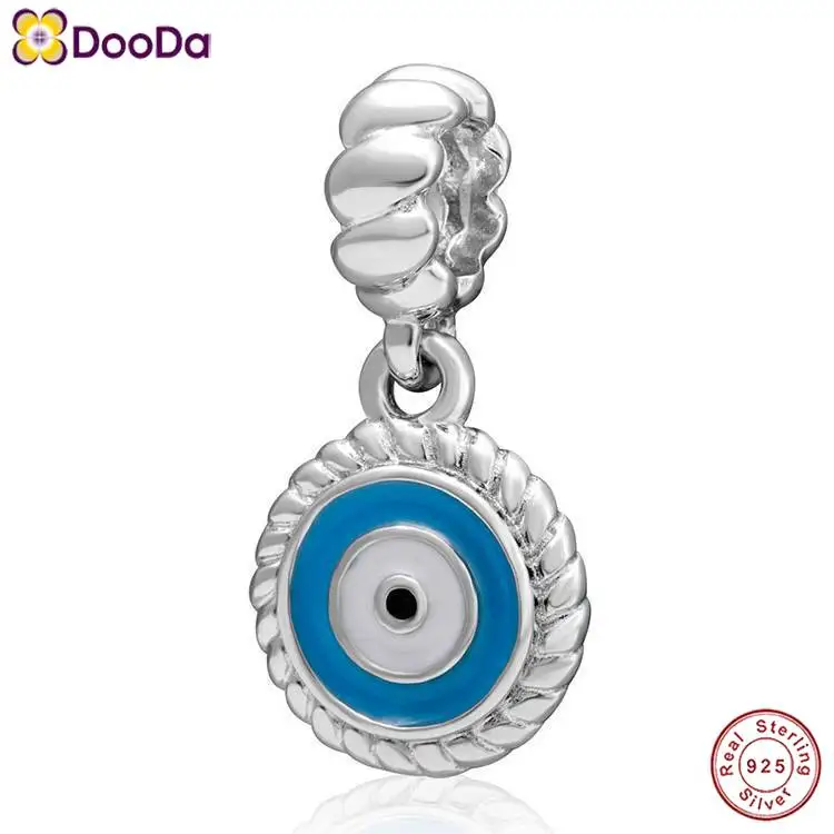 Dooda Jewelry Blue Watchful Eye Charm Authentic 925 Sterling Silver Bead for 2018 European Style Bracelet
Dooda Jewelry Blue Watchful Eye Charm Authentic 925 Sterling Silver Bead for 2018 European Style Bracelet