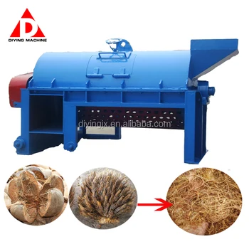 Coconut Coir Palm Fiber Making Machine Coco Coir Production