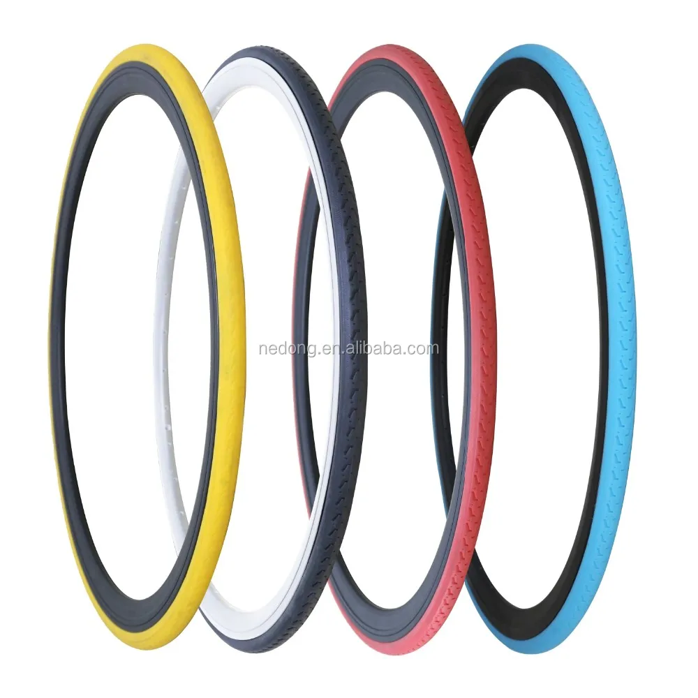 coloured bike tyres