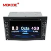 Android 8.0 octa core touch screen car DVD player with Wifi DSP function gps navigation for Opel black
