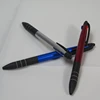 Favourable Price 3 Colors Ink Plastic Ball Pen Rubber Stylus Tip