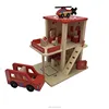 Montessori kids toy role play fire station game preschool wooden educational toys CBL3128