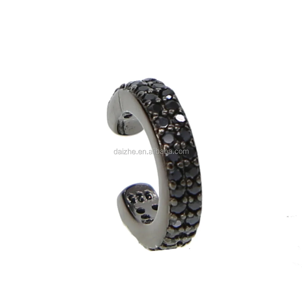 fashion 925 sterling silver BLACK cz cuff earring designs with BLACK GOLD plated for young cute girl gift
fashion 925 sterling silver BLACK cz cuff earring designs with BLACK GOLD plated for young cute girl gift