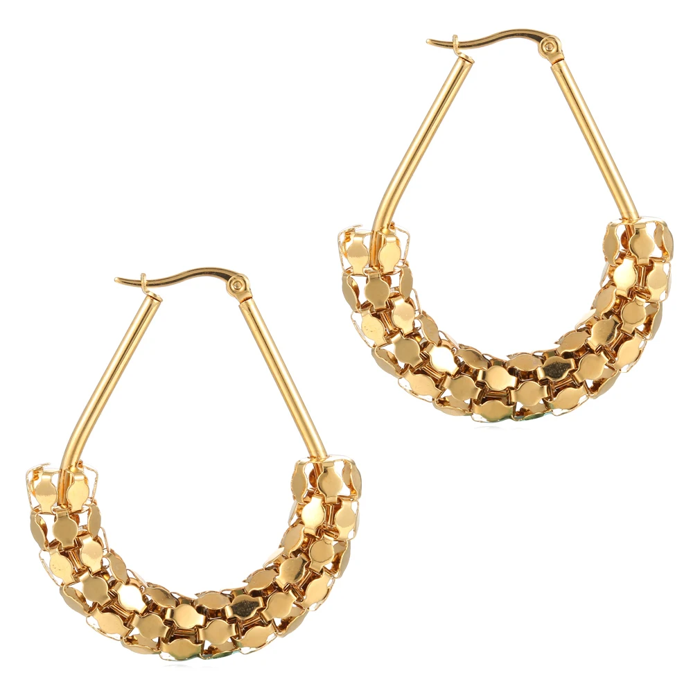 Phulkari Kashmiri Gold Dangler