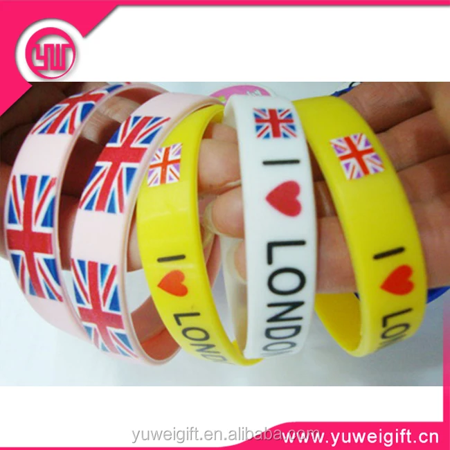 promotion gifts silicone bands custom logo printing silicone
