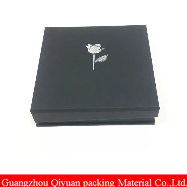 box with black foam insert