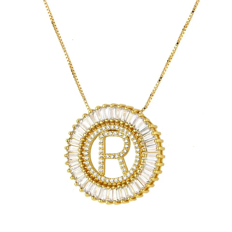 Fashion Wholesale Letter Pendant Zircon Necklace
Fashion Wholesale Letter Pendant Zircon Necklace