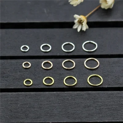 925 Sterling Silver Round Closed Rings Jewelry Findings DIY Bracelet Necklace Connector Jewelry Making
925 Sterling Silver Round Closed Rings Jewelry Findings DIY Bracelet Necklace Connector Jewelry Making