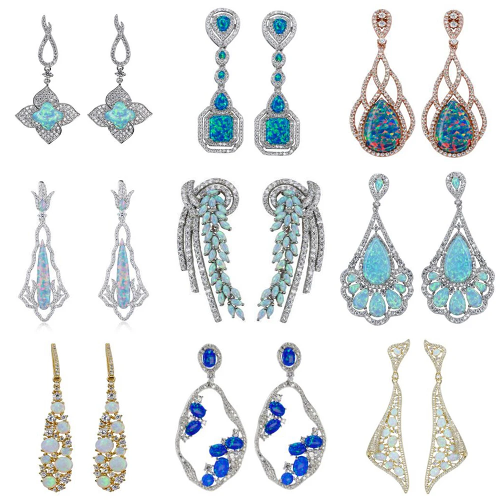 dazzling custom s925 ear jewelry for gift