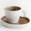 wholesale ceramics coffee cup espresso with saucer