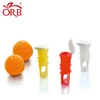 Free Sample Multi color manual push and twist lemon orange fruit squeezer drill mini juicer
