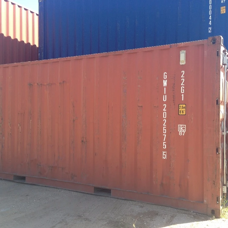 transportcontainer abmessungen für 20ft und 40ft container verwendet
