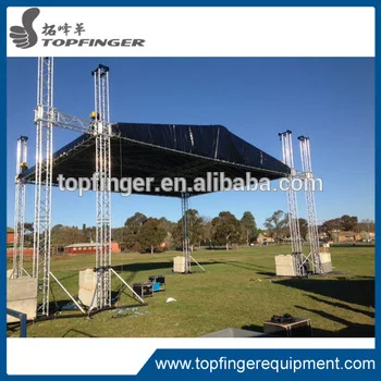 Best service aluminum retractable pipe drape stand with drapery