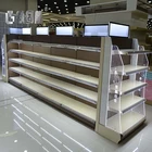 Wholesale Shop And Retail Store Display Rack Metal Wood Shelf For Duty Free Shop