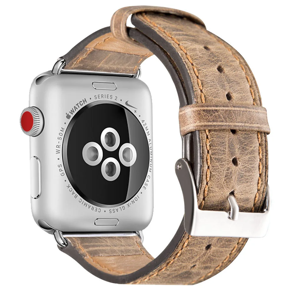 2018 New Product Super Luxury Cowhide Leather Watch Strap for Apple Watch, Gray;khaki;brown
2018 New Product Super Luxury Cowhide Leather Watch Strap for Apple Watch, Gray;khaki;brown