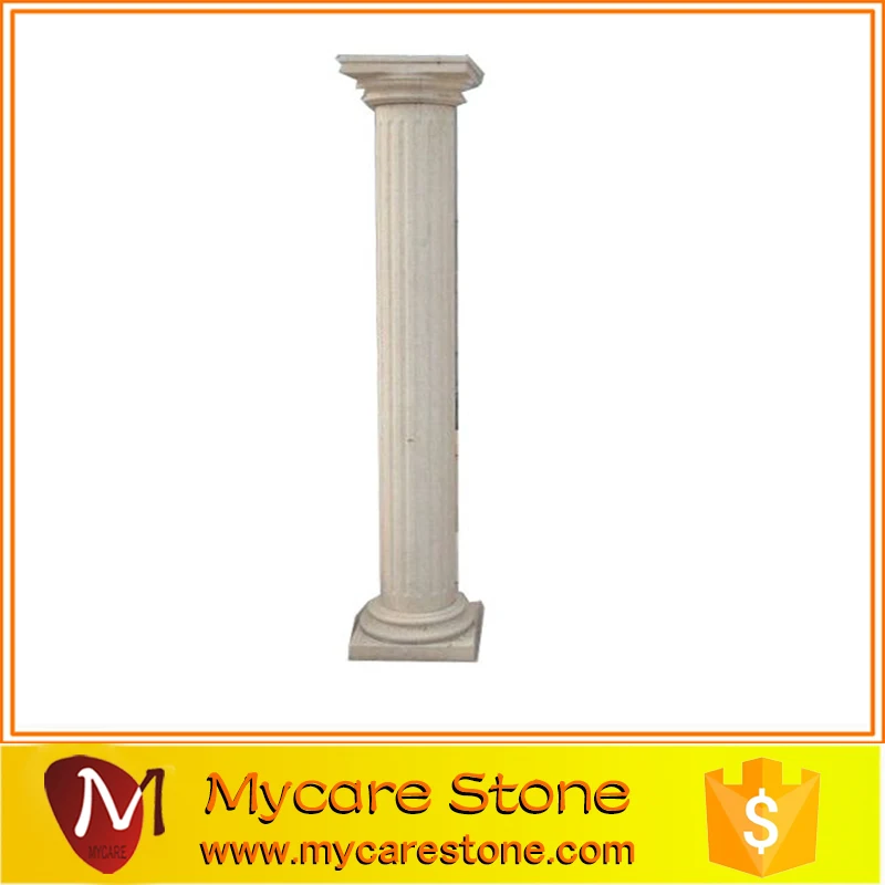 Personalizar diferentes tipos de mármol romano pilares y columnas
