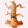 2018 hot sale yard decorations inflatable Halloween ghost tree with Pumpkin