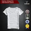 Summer men leisure T-shirt bamboo cotton breathable do old pure color restoring ancient ways of dry fit 60% bamboo fiber
