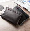 Genuine leather wallet Large capacity soft leather wallet Men Coin Purse Passport Wallet