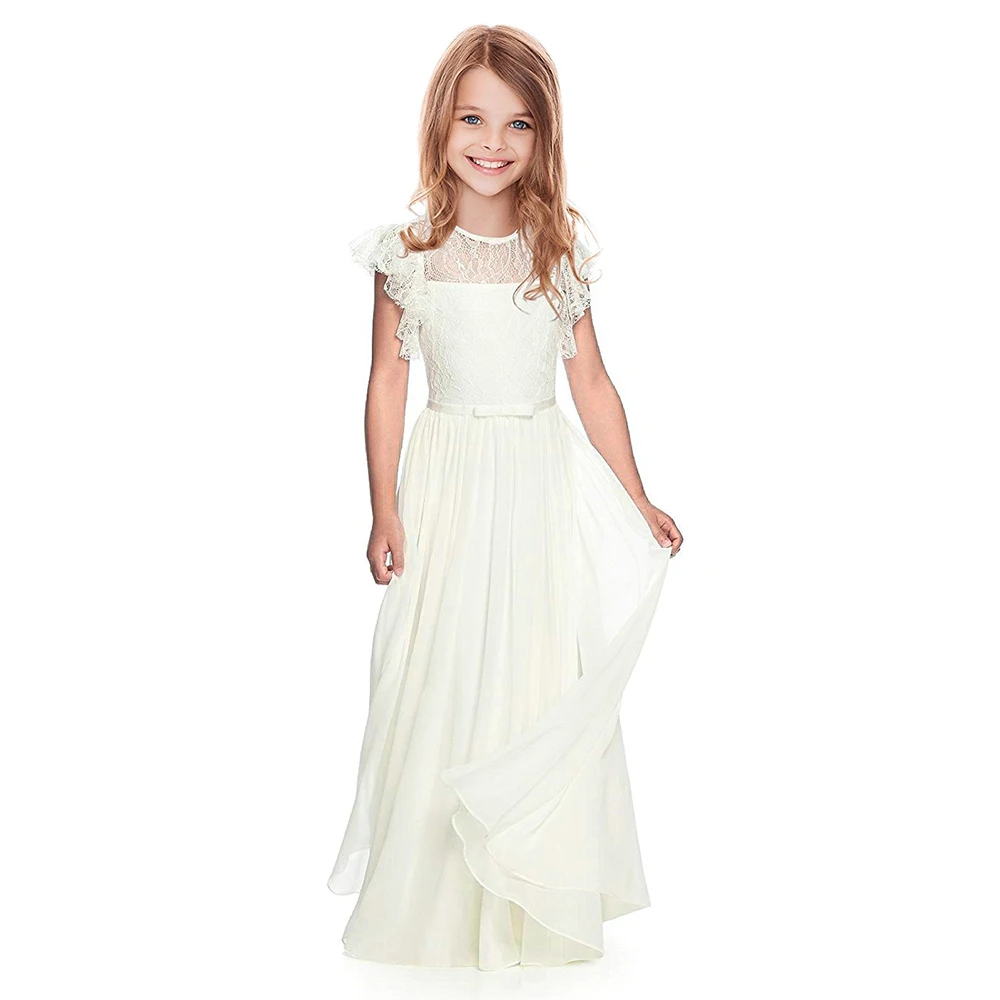 A-line lace flower girls dresses 2018 cap sleeves white long flower girls dresses for wedding, As the picture
A-line lace flower girls dresses 2018 cap sleeves white long flower girls dresses for wedding, As the picture