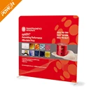 display stand cardboard hair stand tension fabric display stand