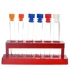 graduation 2ml 5ml ps pet large conical borosil borosilicate clear glass medical plastic test tube with screw cap stopper