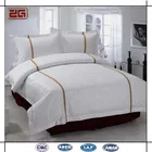 5 star luxury satin silk hotel bed linen /hotel bedding sets