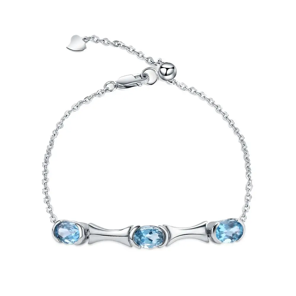 Abiding natural swiss blue topaz adjustable fashionable custom women 925 sterling silver bracelet jewelry
Abiding natural swiss blue topaz adjustable fashionable custom women 925 sterling silver bracelet jewelry