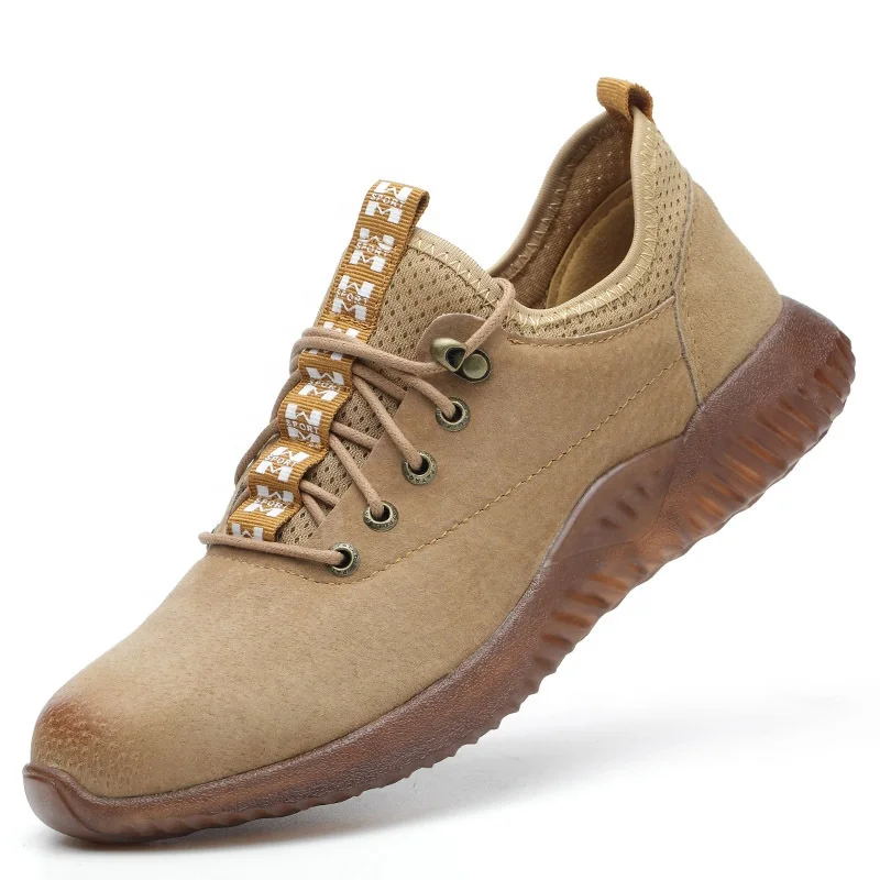 SF8008 Feet protective china factory wholesale leather steel toe safety shoes for men, Khaki
SF8008 Feet protective china factory wholesale leather steel toe safety shoes for men, Khaki