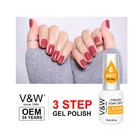 Factory OEM nail colors gel polish uv led private label