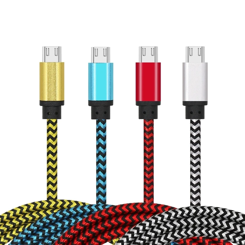 Nylon Braid Phone Charger USB Cable Computer Data Transfer Cable - ANKUX.COM