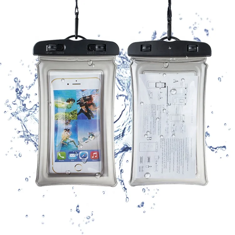 2019 Latest design pvc inflatable float waterproof phone bag for smart phone, Multi colors
2019 Latest design pvc inflatable float waterproof phone bag for smart phone, Multi colors