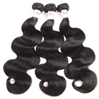 MegaLook Wholesale Single Donor Unprocessed Virgin Cuticle Aligned Raw Indian Temple Human Hair in India