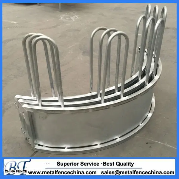 Hot Dip Galvanized Cattle Sheep Hay Bale Feeder Livestock Feeder