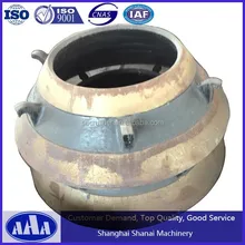cone crusher spare parts cone crusher concave and mantle for hp cone crushers