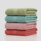 Printed Towel 100% Cotton Wholesale Custom Printed Logo Colorful Soft Baby Bath Towel Set 100% Cotton