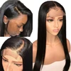pre plucked hairline 2x4 2x6 4x4 13x4 360 frontal closure wig 100% virgin brazilian human hair lace front full lace wig in stock