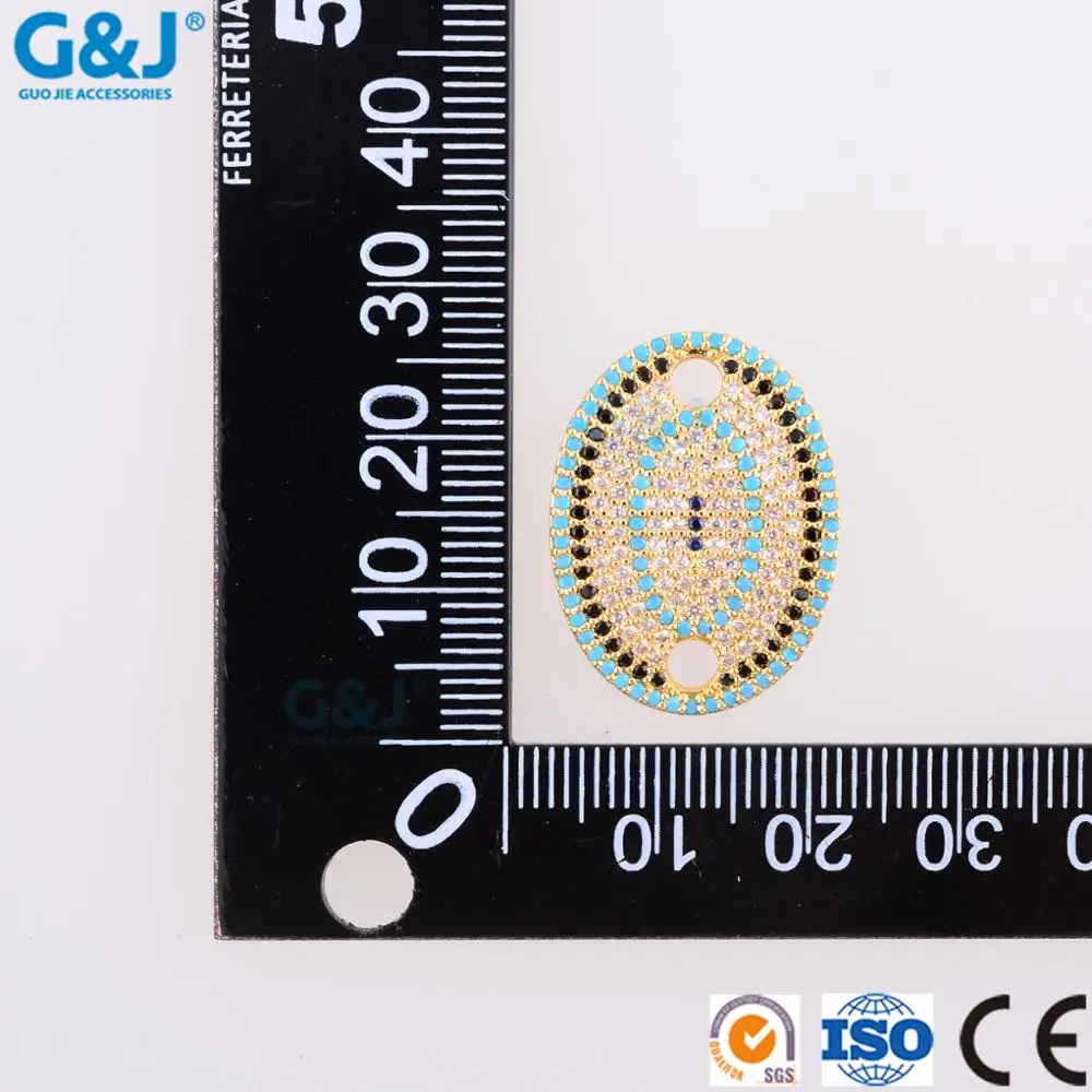 guojie brand wholesale Necklaces with cubic zircon gem stone woman Pendants Jewelry