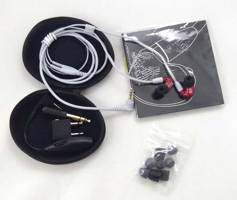 Brand SE535 Detchable earphone Hi-fi stereo Headset SE 535 In ear Earphones Separate Cable with Box
Brand SE535 Detchable earphone Hi-fi stereo Headset SE 535 In ear Earphones Separate Cable with Box