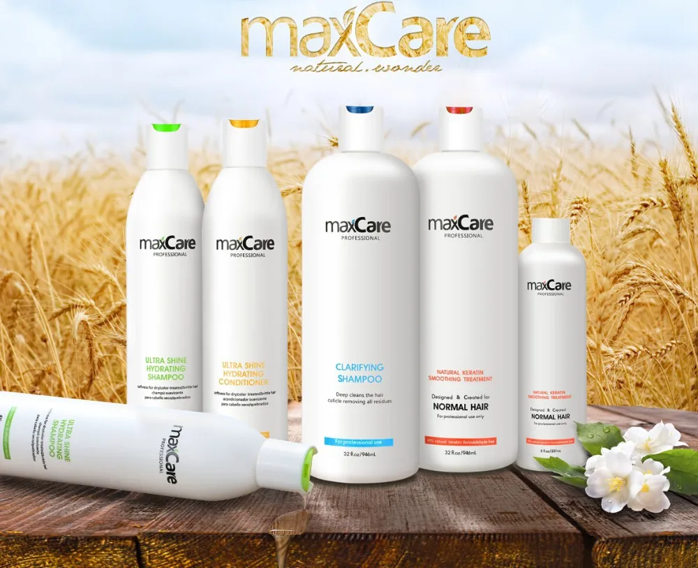 Professional Maxcare Brazilian Nature Keratin Straight Smoothing