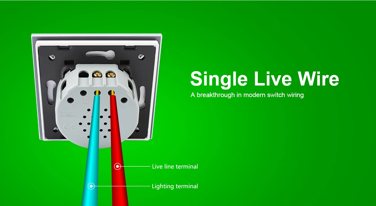 LIVOLO VL-C7 zigbee home automation power electronic switch - ANKUX.COM