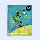 Well designed full color cheap custom hardcover spiral notebook printing
