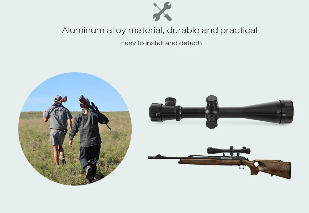 SBEDAR M1 4.5-14X 50E Hunting Optics Riflescope Tactical Mil Dot Telescope
SBEDAR M1 4.5-14X 50E Hunting Optics Riflescope Tactical Mil Dot Telescope