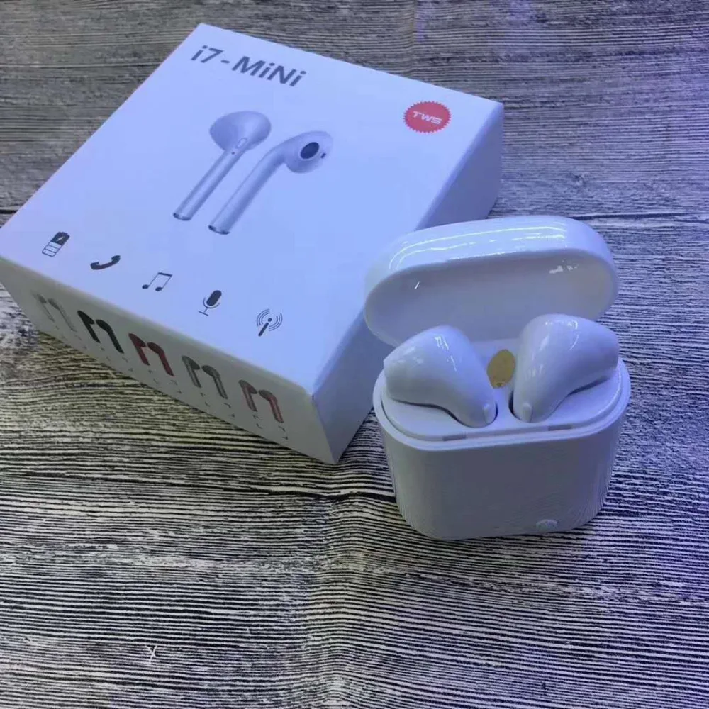 Promotional Sport Mini i7s TWS Headsets True Wireless Stereo Earbuds Twins BT Earphones for iPhone Android - ANKUX.COM