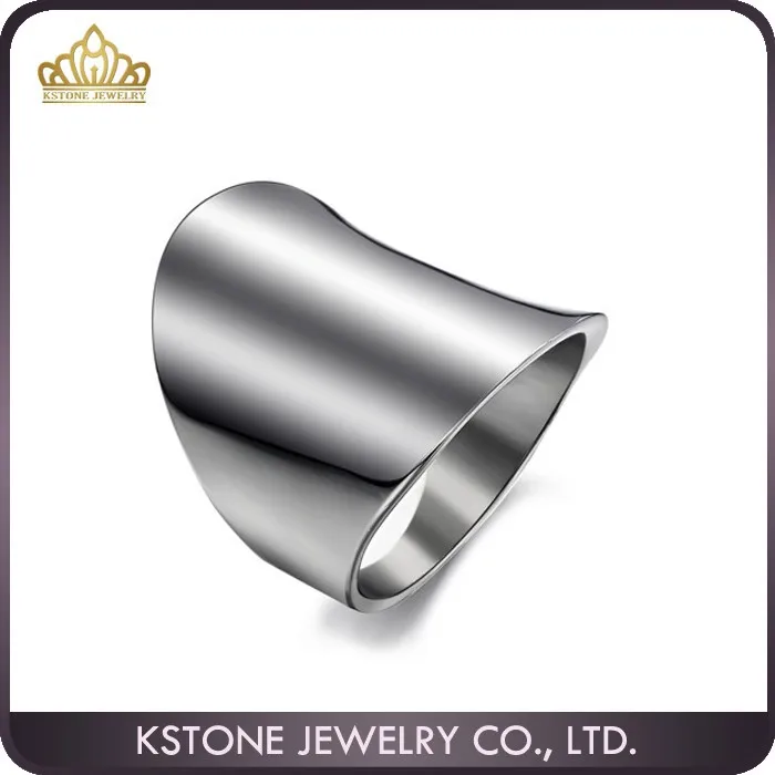 KSTONE New Style Cheap Wholesale Men Stainless Steel Thumb Ring