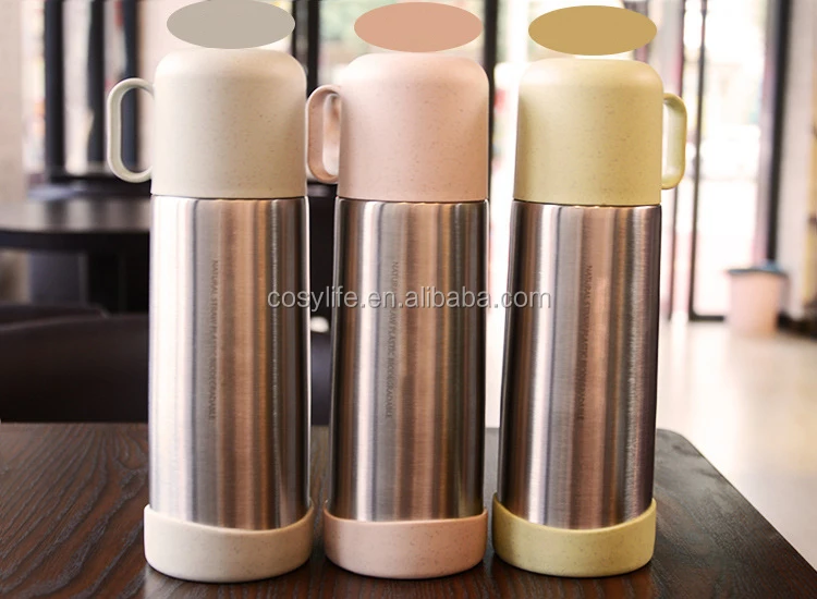 double wall insulated vacuum bottle stainless steel sport water